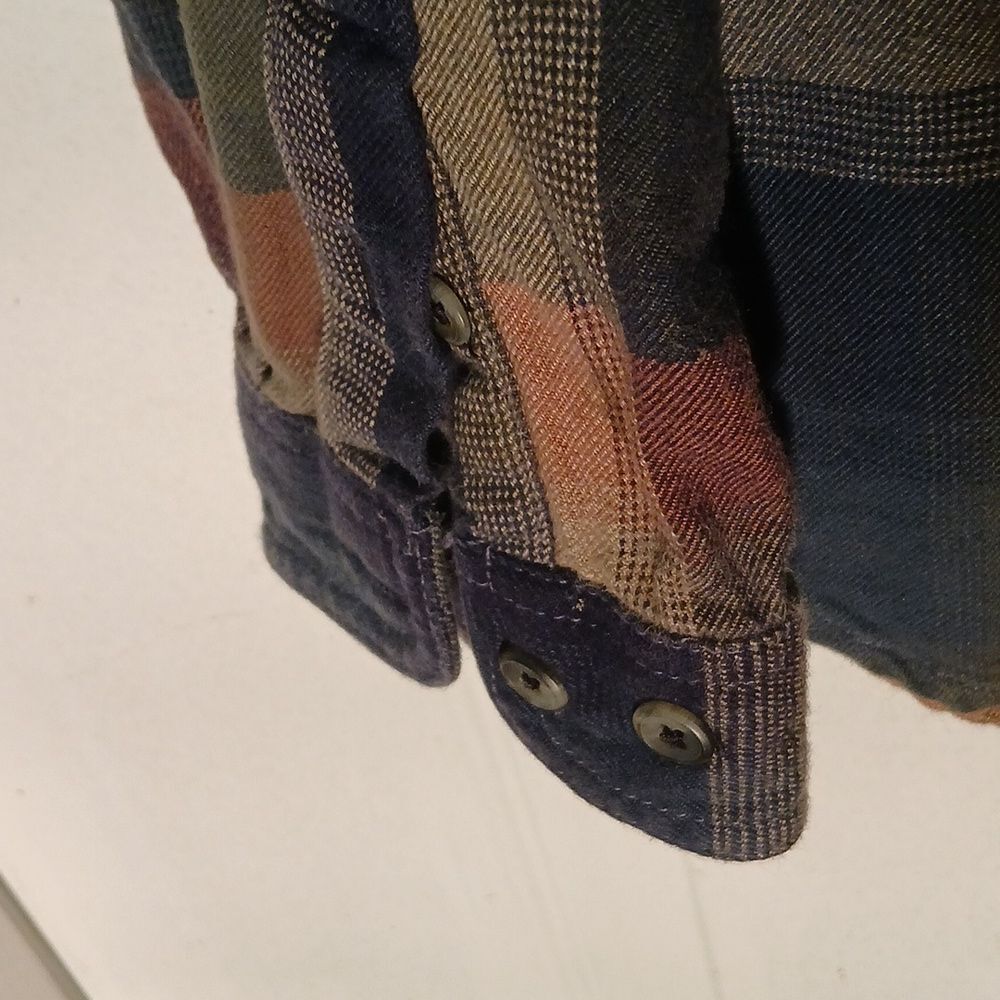 Carhartt Multicolor Plaid Hoodie RL12 - Picture 8 of 10